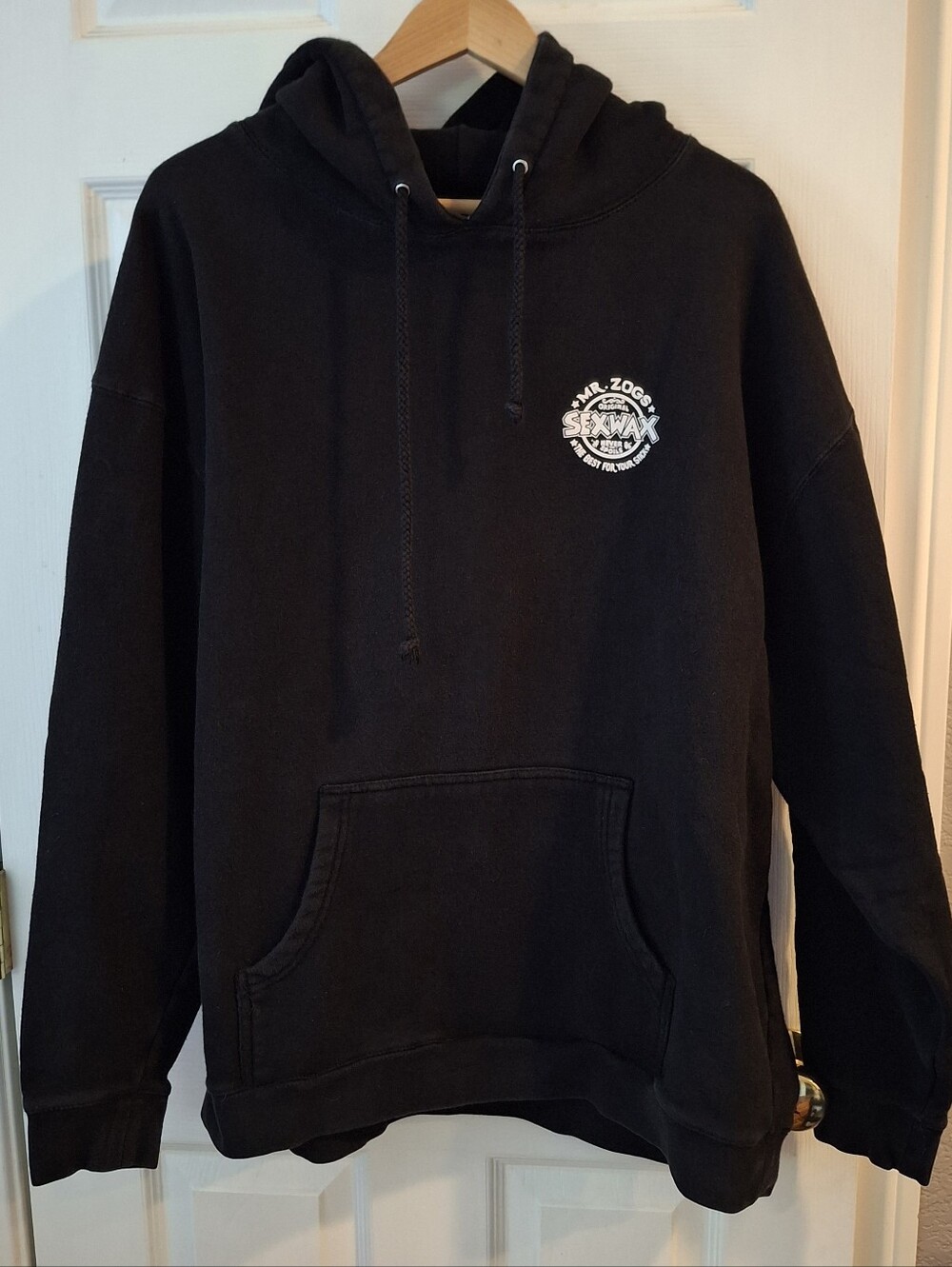 VTG Mr. Zog's Sex Wax Best for Your Stick Skate Surf Hoodie Sweatshirt size 2XL